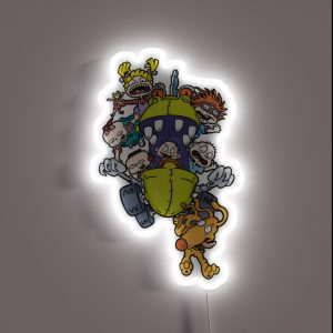 Rugrats Tommy Charlie Respat Angelica Lili Phill RGB Neon Sign