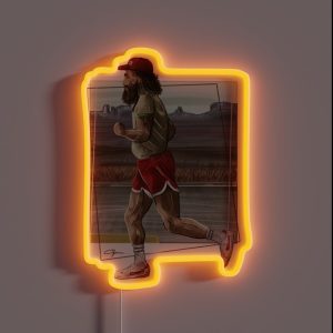 Run Forest Run RGB Neon Sign