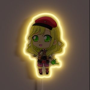 Rune Factory 5 Female MC RGB Neon Sign