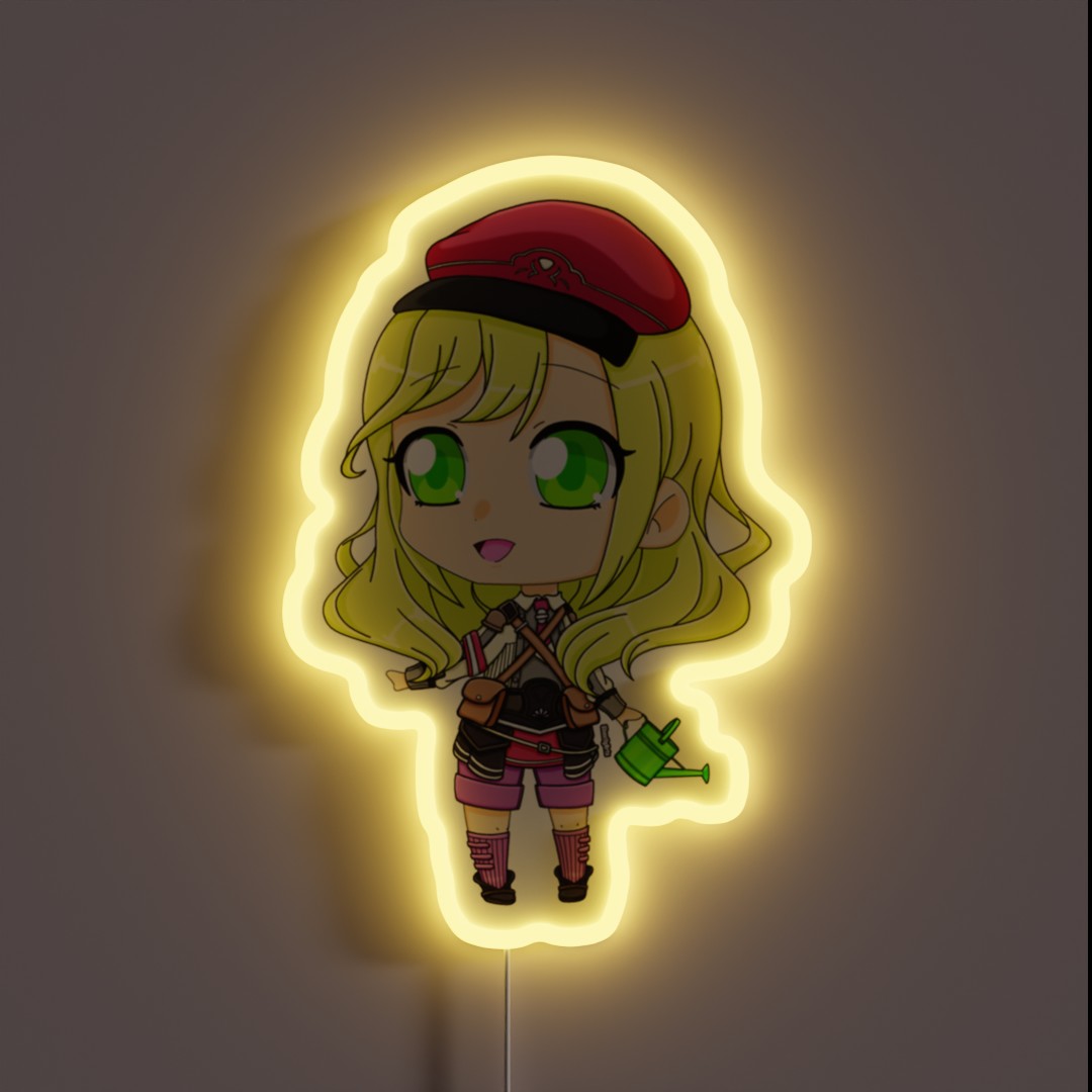 Rune Factory 5 Female MC RGB Neon Sign Rune Factory 5 Female MC RGB Neon Sign