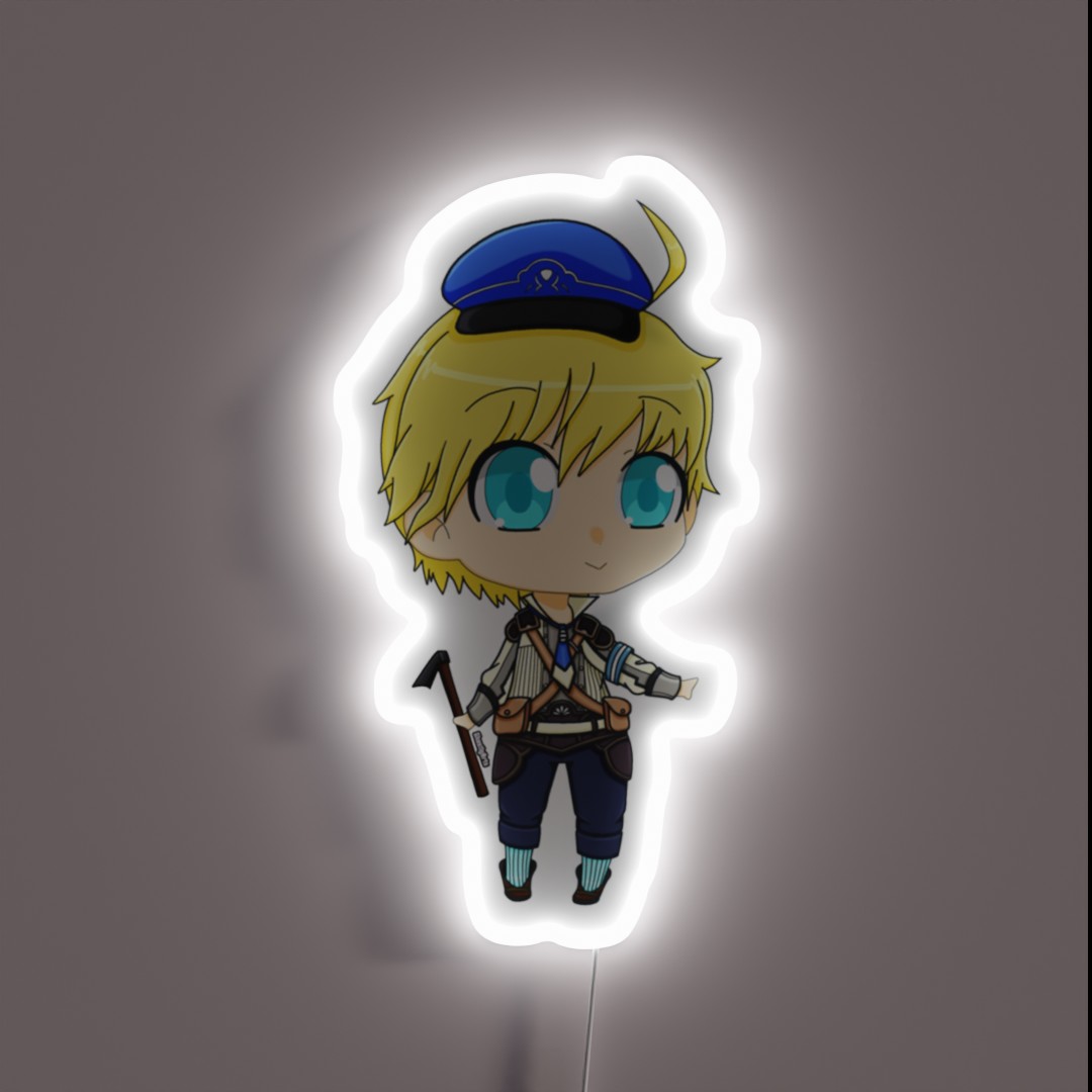Rune Factory 5 Male MC RGB Neon Sign Rune Factory 5 Male MC RGB Neon Sign