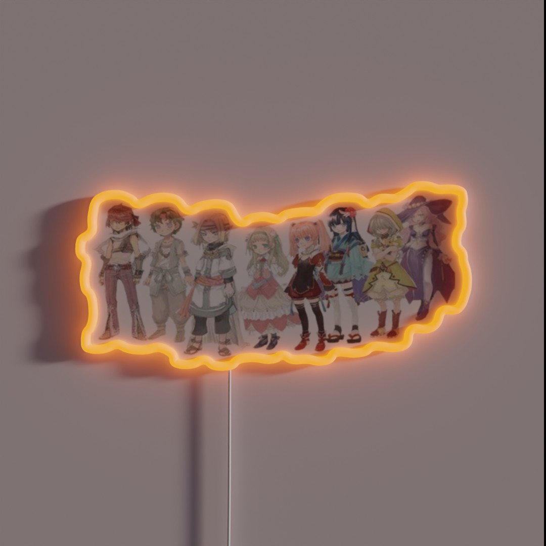 Rune Factory RGB Neon Sign Rune Factory RGB Neon Sign