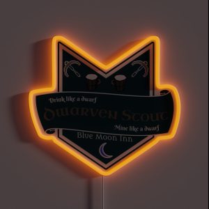 Runescape Dwarven Stout RGB Neon Sign