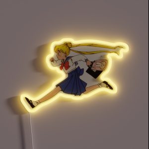Running Anime RGB Neon Sign Running Anime RGB Neon Sign