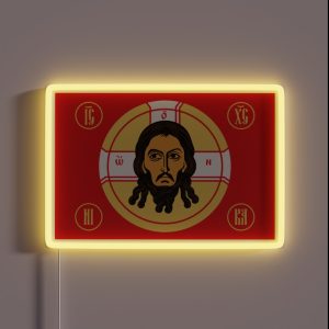 Russian Orthodox Flag RGB Neon Sign Russian Orthodox Flag RGB Neon Sign