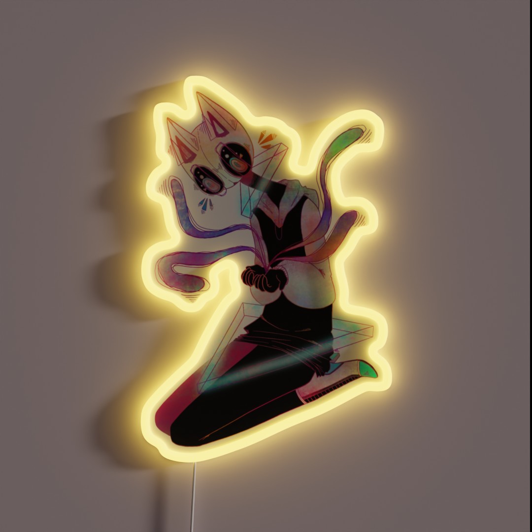 Rusty RGB Neon Sign Rusty RGB Neon Sign