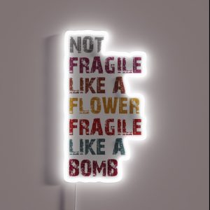 Ruth Bader Ginsburg Quote RGB Neon Sign