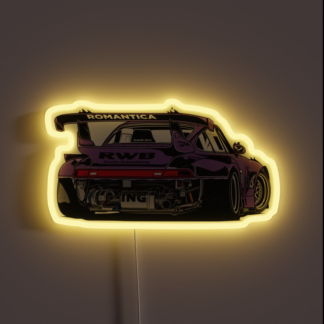 RWB RGB Neon Sign RWB RGB Neon Sign