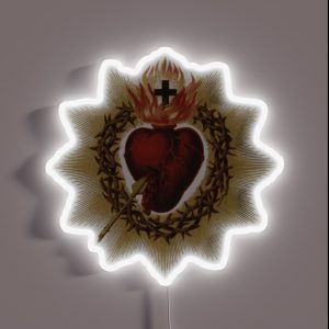 Sacred Heart Of Jesus Catholic RGB Neon Sign