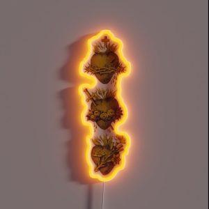 Sacred Heart Of Jesus Immaculate Heart Of Mary Chaste Heart Of St Joseph Hearts Of The Holy Family RGB Neon Sign Sacred Heart Of Jesus Immaculate Heart Of Mary Chaste Heart Of St Joseph Hearts Of The Holy Family RGB Neon Sign