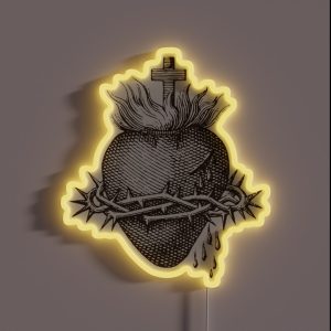 Sacred Heart Of Jesus RGB Neon Sign