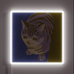 Sad Cat RGB Neon Sign Sad Cat RGB Neon Sign