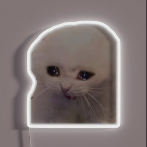Sad Cat RGB Neon Sign Sad Cat RGB Neon Sign