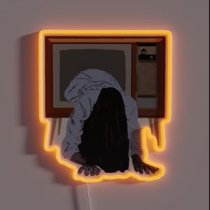 Sadako S On The Telly RGB Neon Sign