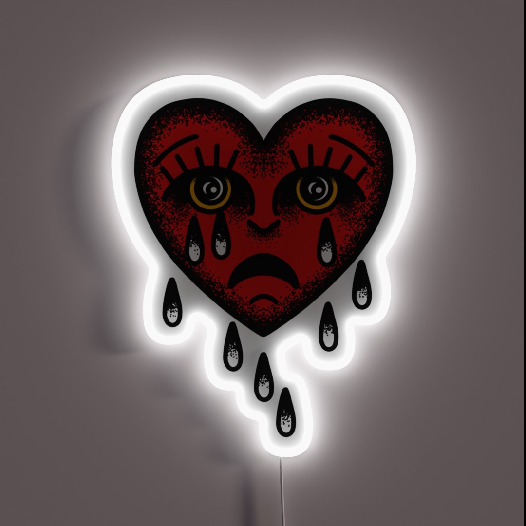 Sadboy Heart RGB Neon Sign Sadboy Heart RGB Neon Sign