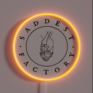 Saddest Factory Records RGB Neon Sign