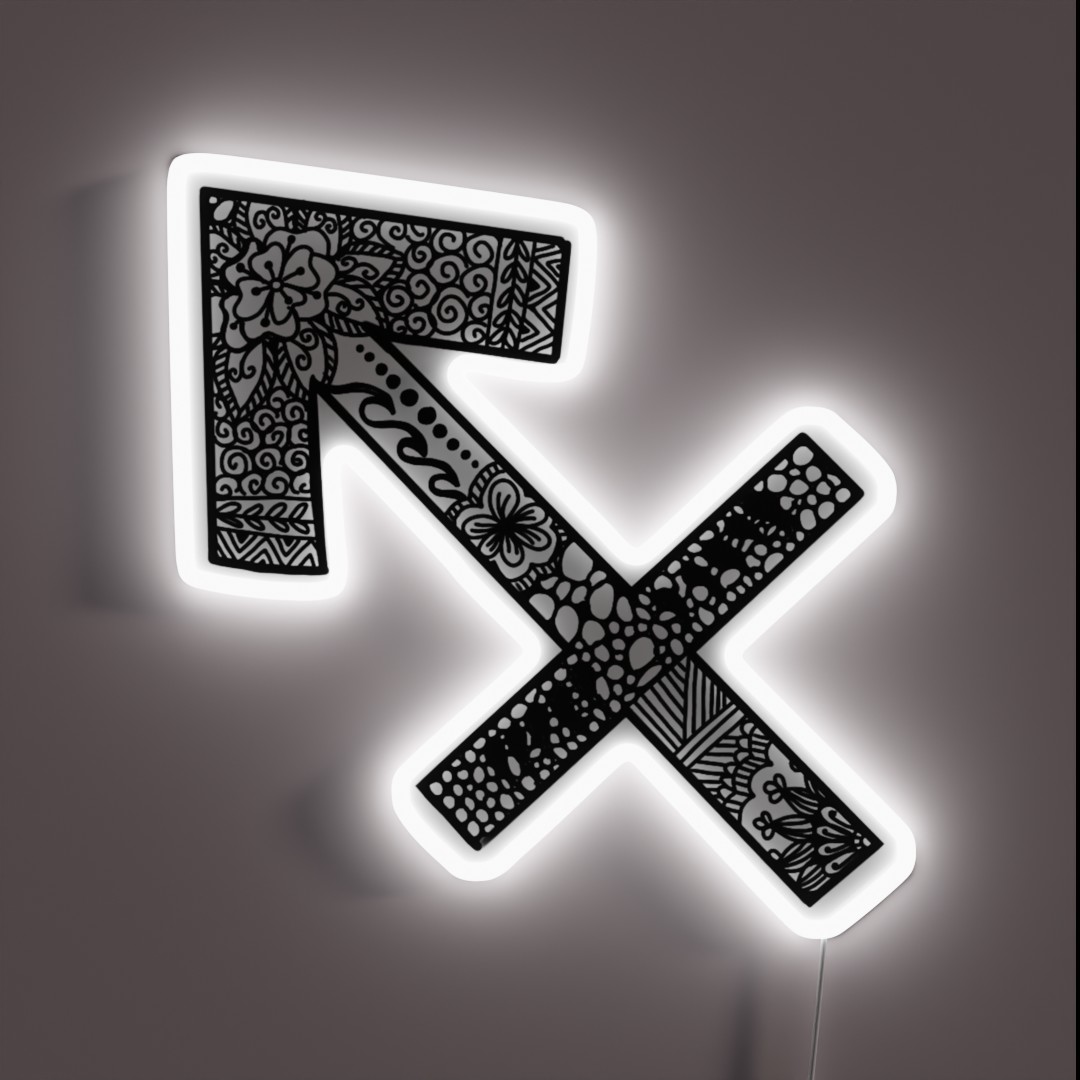 Sagittarius RGB Neon Sign Sagittarius RGB Neon Sign