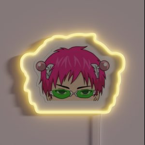 Saiki K RGB Neon Sign