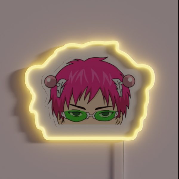 Saiki K RGB Neon Sign