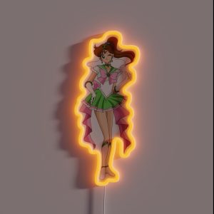 Sailor Jupiter Eternal Form RGB Neon Sign