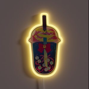 Sailor Moon Boba RGB Neon Sign