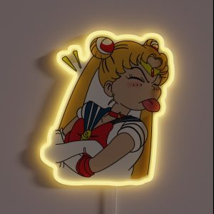 Sailor Moon Funny RGB Neon Sign Sailor Moon Funny RGB Neon Sign