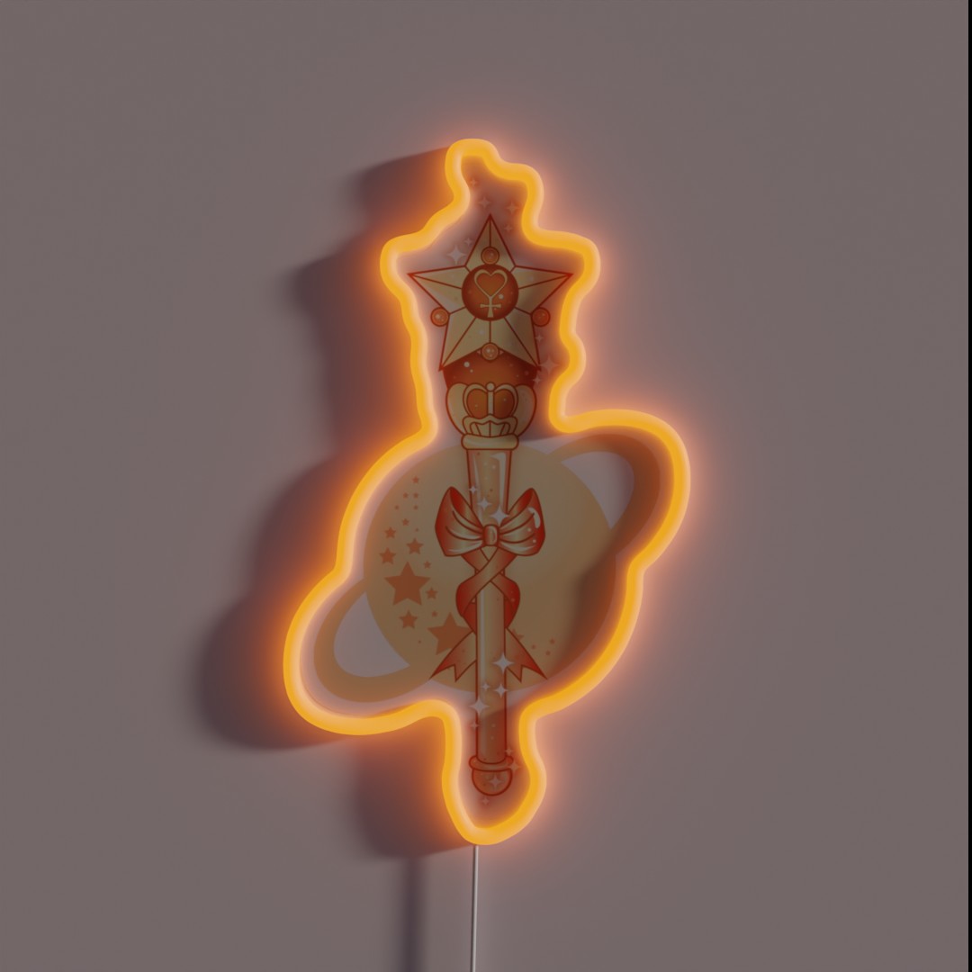Sailor Venus Wand RGB Neon Sign Sailor Venus Wand RGB Neon Sign