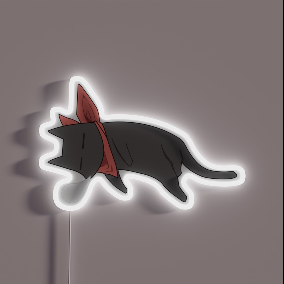 Sakamoto San Nichijou RGB Neon Sign Sakamoto San Nichijou RGB Neon Sign