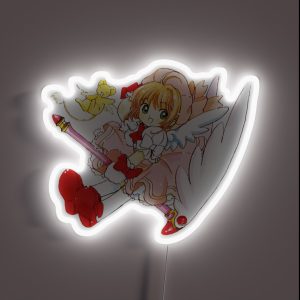 Sakura Cardcaptor And Kerberos RGB Neon Sign
