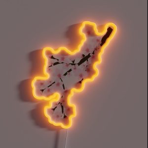 Sakura Cherry Blossom RGB Neon Sign Sakura Cherry Blossom RGB Neon Sign