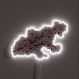 Sakura Cherry Blossom Tree RGB Neon Sign