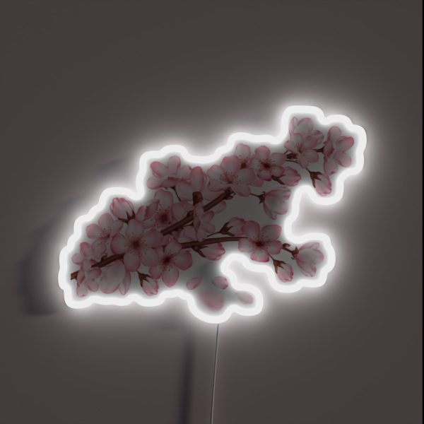 Sakura Cherry Blossom Tree RGB Neon Sign