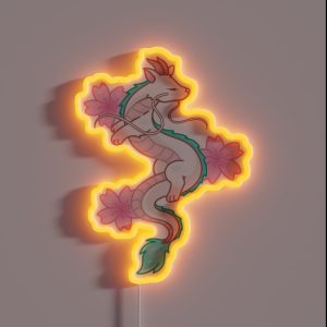 Sakura Dragon RGB Neon Sign Sakura Dragon RGB Neon Sign