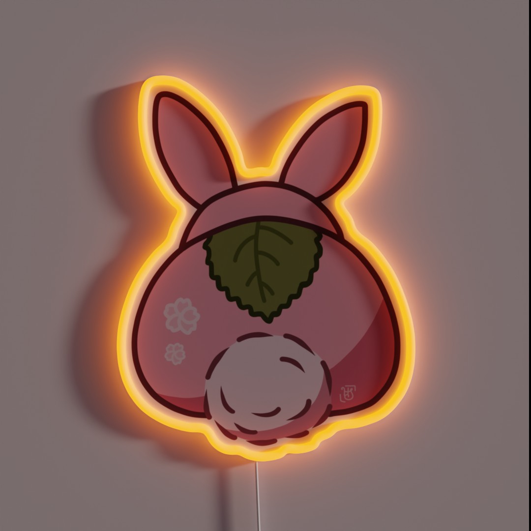 Sakura Mochi Bunny RGB Neon Sign Sakura Mochi Bunny RGB Neon Sign