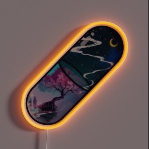 Sakura Pill RGB Neon Sign Sakura Pill RGB Neon Sign