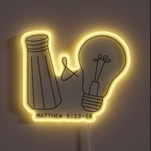 Salt And Light RGB Neon Sign