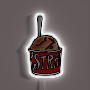 Salt And Straw Icecream RGB Neon Sign
