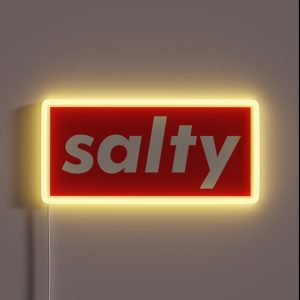 Salty RGB Neon Sign Salty RGB Neon Sign
