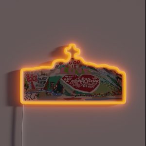 Salvation Mountain RGB Neon Sign Salvation Mountain RGB Neon Sign