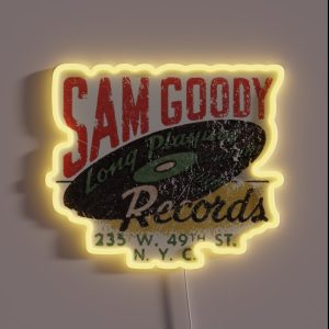 Sam Goody Records RGB Neon Sign Sam Goody Records RGB Neon Sign