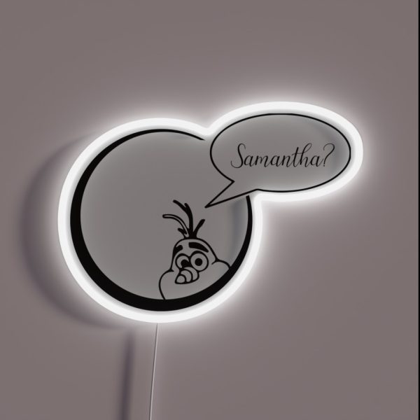 Samantha RGB Neon Sign