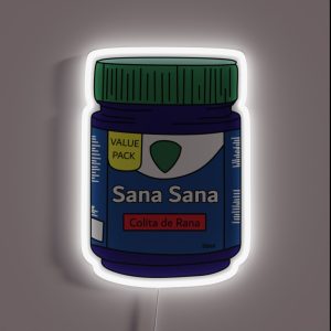 Sana Sana Colita De Rana RGB Neon Sign Sana Sana Colita De Rana RGB Neon Sign