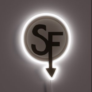 Sanitys Fall Logo RGB Neon Sign Sanitys Fall Logo RGB Neon Sign