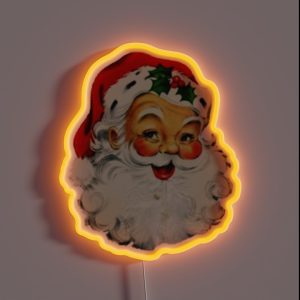 Santa RGB Neon Sign