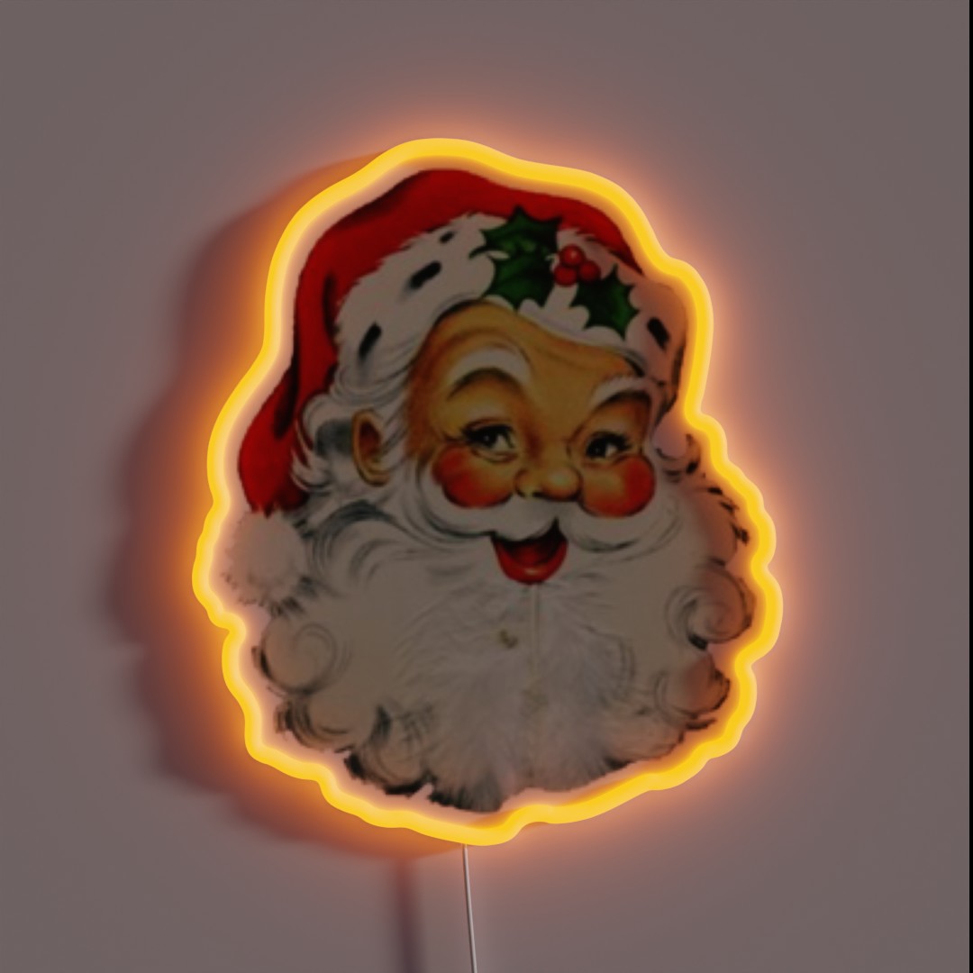Santa RGB Neon Sign Santa RGB Neon Sign