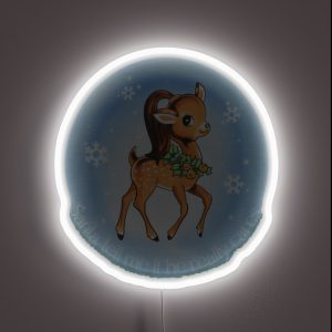 Santa Tell Me RGB Neon Sign