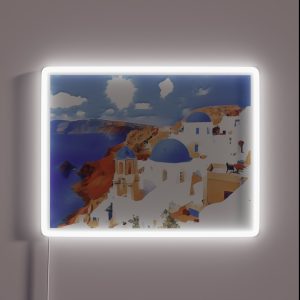 Santorini Greek Islands RGB Neon Sign