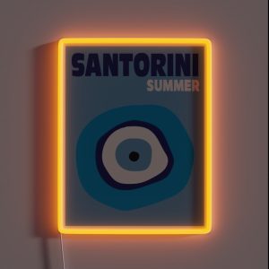 Santorini Summer RGB Neon Sign Santorini Summer RGB Neon Sign