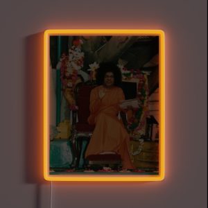Sathya Sai Baba Blessings High Quality RGB Neon Sign