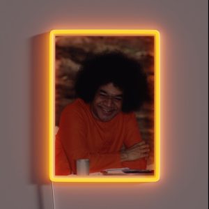 Sathya Sai Baba Smiling RGB Neon Sign